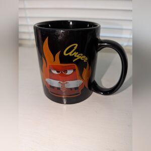 Disney Pixar Inside Out Anger Black Mug Pre-owned